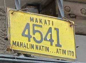 4541 Quintos St. address plate