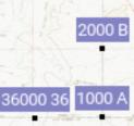 [Image: (SE) Otero County Colorado address and road name grid]